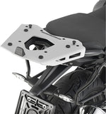 Monokey Aluminium Top Case - 47 Lt 6Kg For Original Rack Technopolymer - Givi Compatible With Bmw R 1200 Rs (2015-2018)
