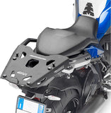 Monokey Trekker Black Aluminium Top Case - 52 Lt For Original Rack Trekker Aluminium - Givi Compatible With Bmw S 1000 Xr (2020-2024)