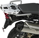 Monokey Trekker Dolomiti Black Aluminium Top Case - 46 Lt 6Kg Trekker Dolomiti Aluminium - Givi Compatible With Triumph Tiger 800 - Xc - Xr (2011-2017)