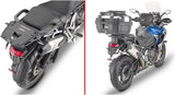 Monokey Trekker Outback Evo Smart Aluminium Top Case - 42 Lt Trekker Outback Evo Smart Aluminium - Givi Compatible With Triumph Tiger 1200 Gt - Pro (2022-2024)