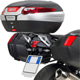 Monokey Trekker Alaska Aluminium Top Case - 56 Lt Trekker Alaska Aluminium - Givi Compatible With Bmw K 1300 R (2009-2016)