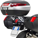 Monokey Carbon Look Top Case - 47 Lt Technopolymer - Givi Compatible With Bmw K 1200 R (2005-2008)