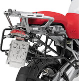 Monokey Maxia 5 Silver Top Case - 58 Lt Maxia 5 Technopolymer - Givi Compatible With Bmw R 1200 Gs (2007-2012)