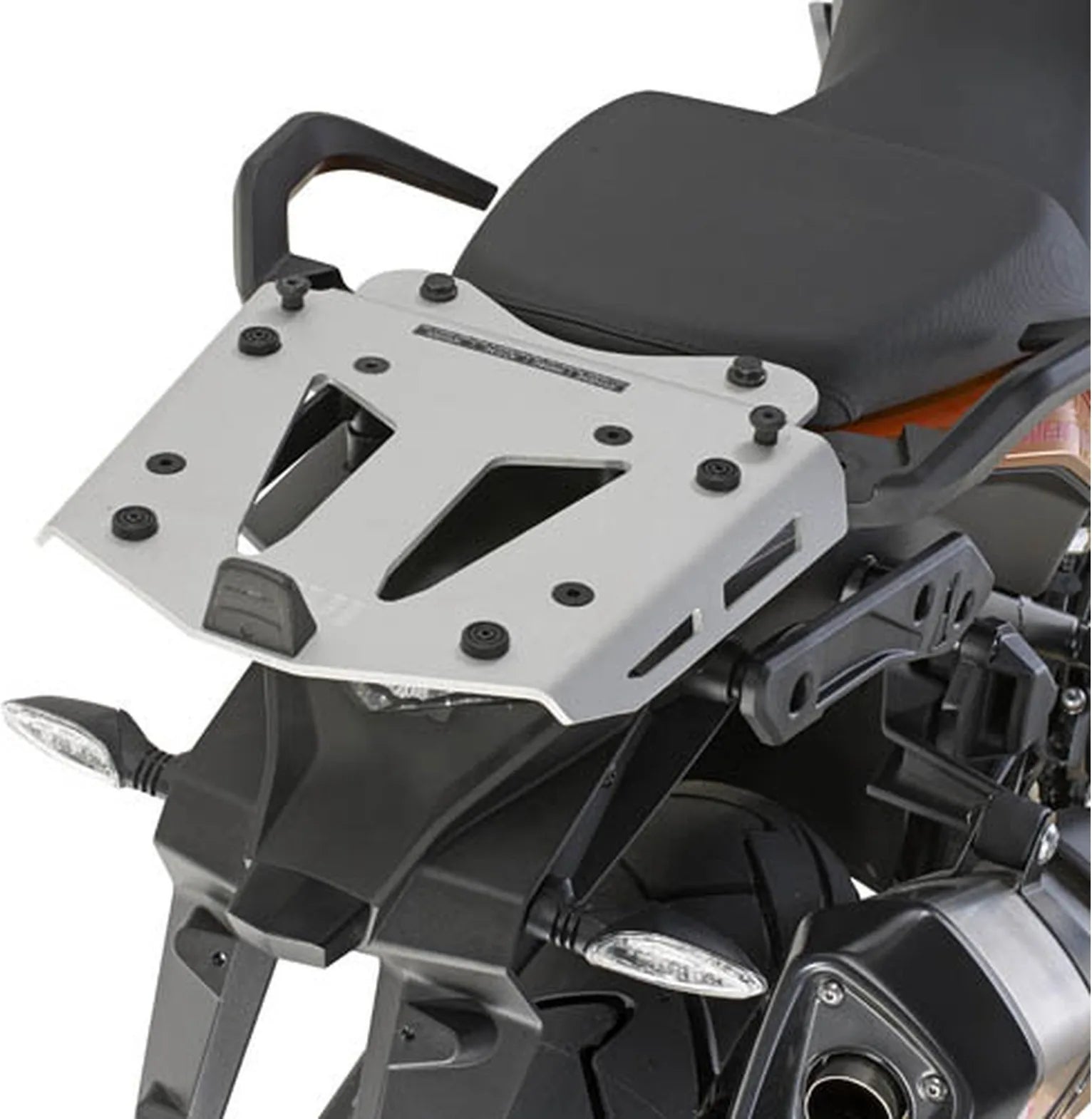 Monokey Maxia 5 Silver Top Case - 58 Lt 6Kg Maxia 5 Technopolymer - Givi Compatible With Ktm 1290 Super Adventure (2015-2016)