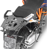 Monokey Trekker Black Aluminium Top Case - 33 Lt Trekker Aluminium - Givi Compatible With Ktm 1290 Super Adventure R (2021-2024)