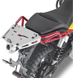 Monokey Black Top Case - 33 Lt 6Kg Nylon - Givi Compatible With Moto Guzzi V85 Tt (2019-2023)