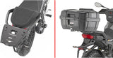 Monokey Trekker Outback Evo Smart Black Aluminium Top Case - 58 Lt Trekker Outback Evo Smart Aluminium - Givi Compatible With Moto Guzzi Stelvio 1000 (2024)