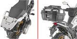 Monokey Black Tech Top Case - 40 Lt 6Kg Technopolymer - Givi Compatible With Kove Moto 510 X (2024)