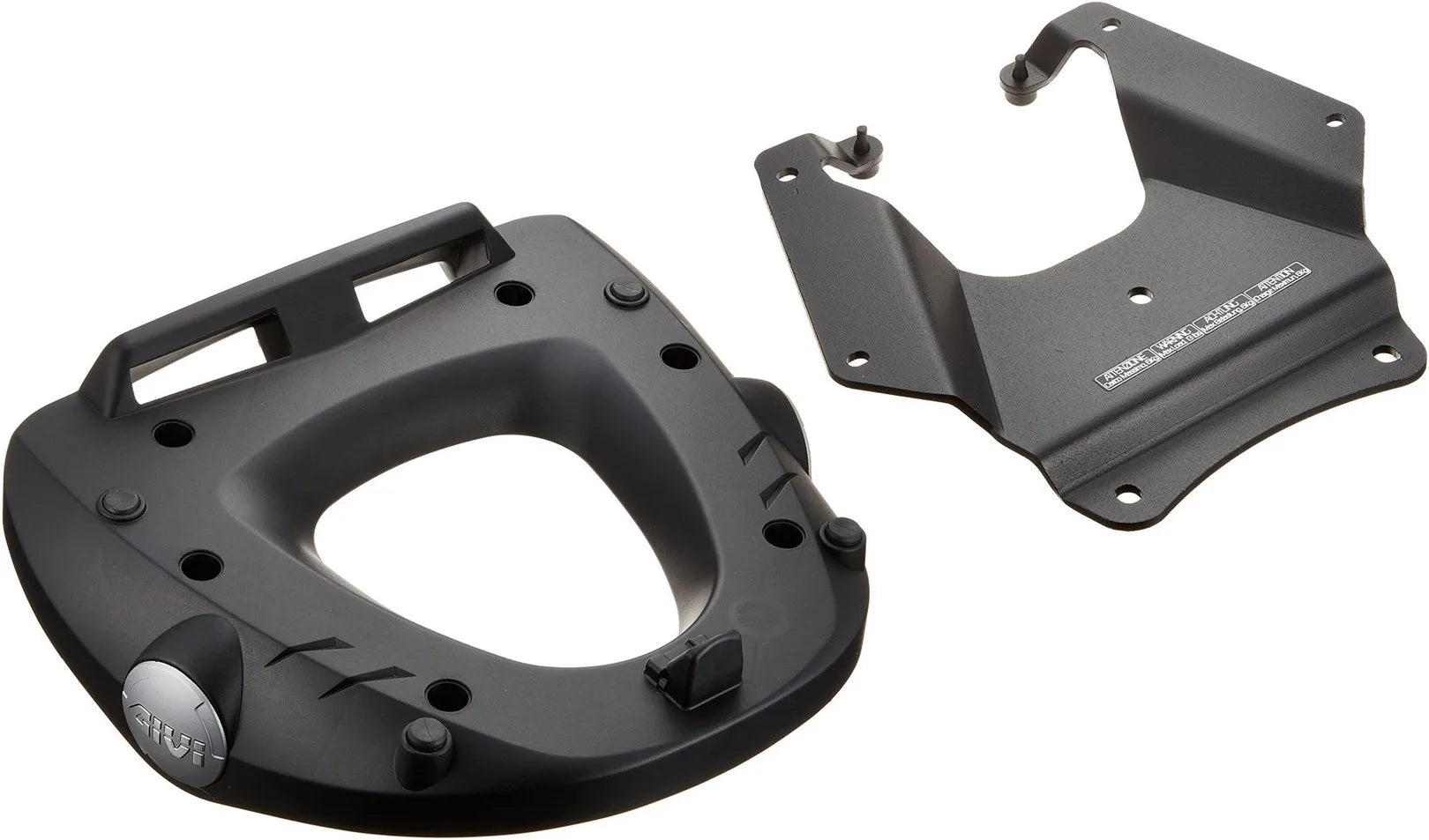 Monokey Trekker Black Aluminium Top Case - 46 Lt Trekker Aluminium - Givi Compatible With Honda Africa Twin 750 (1993-1995)
