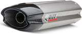 Exhaust Tip With Noise Certification Suono Stainless Steel Carbon - Mivv Compatible With Honda Cbr 600 Rr (2007-2012)