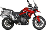 Exhaust Tip With Noise Certification Oval Carbon - Mivv Compatible With Triumph Tiger 900 - Gt - Pro (2021-2024)