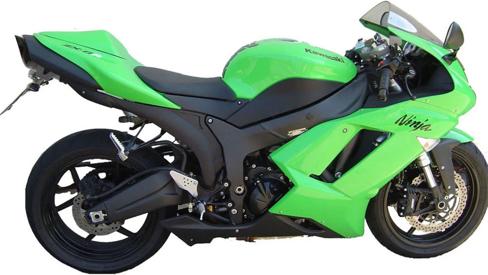 Exhaust Tip With Noise Certification Tiburon Carbon Look - Gpr Compatible With Kawasaki Zx-6R (2007-2008)