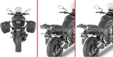 Black Side Bags - 60 Lt Nylon - Givi Compatible With Honda Cb 500 X (2019-2023)