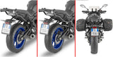 Corium Black Side Bags - 26 Lt Corium Nylon - Givi Compatible With Yamaha Tracer 7 - Gt (2020-2024)