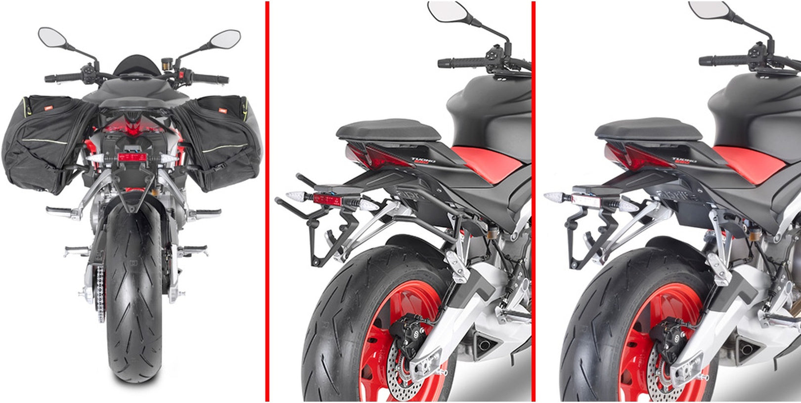 Rapid Release Holder Remove-X For Side Bags - Givi Compatible With Aprilia Tuono 660 (2021-2024)