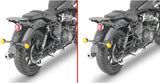 Corium Black Side Bags - 26 Lt Corium Nylon - Givi Compatible With Royal Enfield Super Meteor 650 (2023-2024)