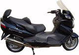 Complete Catalytic Exhaust System With Sound Certification Trioval Stainless Steel - Gpr Compatible With Suzuki An 650 Burgman (2002-2012)