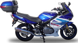 Exhaust Tip With Noise Certification Trioval Stainless Steel - Gpr Compatible With Suzuki Gs 500 E - F (1989-2007)
