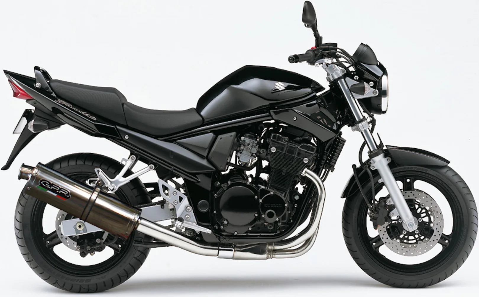Exhaust Tip With Noise Certification Trioval Stainless Steel - Gpr Compatible With Suzuki Gsf 600 Bandit - S (1995-2005)