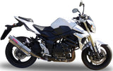 Exhaust Tip With Noise Certification Trioval Stainless Steel - Gpr Compatible With Suzuki Gsr 750 (2011-2015)