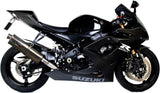 Exhaust Tip With Noise Certification Trioval Stainless Steel - Gpr Compatible With Suzuki Gsx-R 1000 K5 (2005-2006)