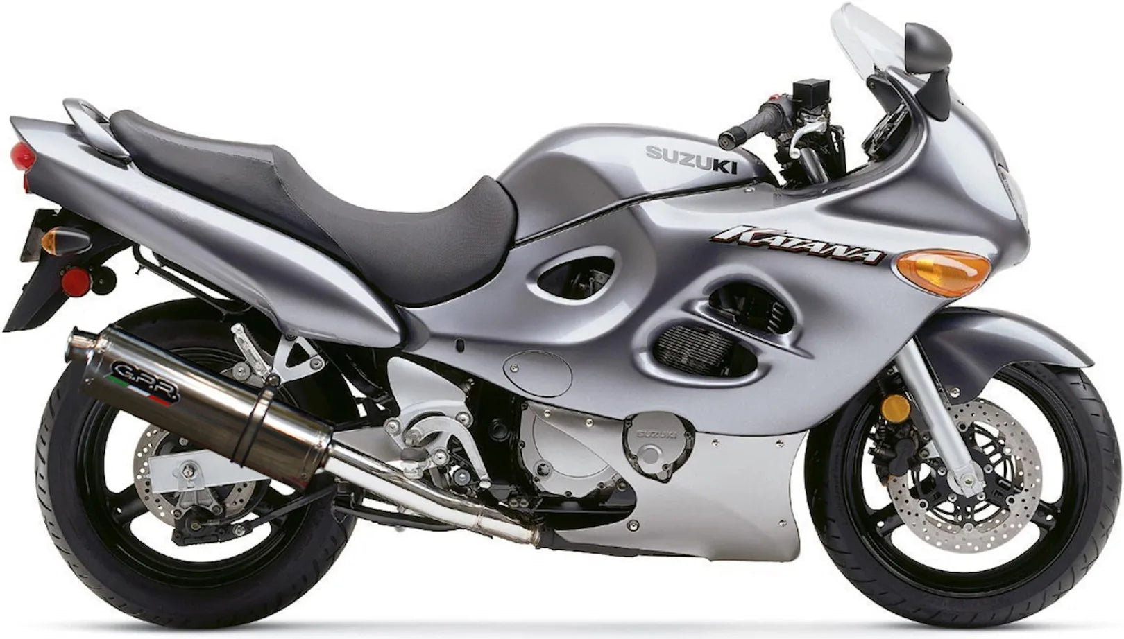 Exhaust Tip With Noise Certification Trioval Stainless Steel - Gpr Compatible With Suzuki Gsx 600 F (1998-2005)