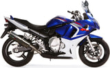 Exhaust Tip With Noise Certification Trioval Stainless Steel - Gpr Compatible With Suzuki Gsx 650 F Ie (2008-2014)
