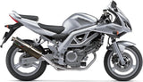 Exhaust Tip With Noise Certification Trioval Stainless Steel - Gpr Compatible With Suzuki Sv 650 - S (2003-2010)