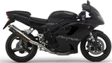 Exhaust Tip With Noise Certification Trioval Stainless Steel - Gpr Compatible With Triumph Daytona 955 (2002-2005)
