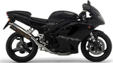 Exhaust Tip With Noise Certification Trioval Stainless Steel - Gpr Compatible With Triumph Daytona 955 Anniversary (2002-2003)