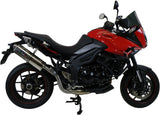 Exhaust Tip With Noise Certification Trioval Stainless Steel - Gpr Compatible With Triumph Tiger 1050 Sport (2013-2015)