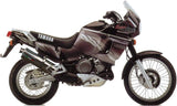 Exhaust Tip With Noise Certification Trioval Stainless Steel - Gpr Compatible With Yamaha Xtz 750 Super Ténéré (1989-1997)