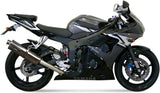 Exhaust Tip With Noise Certification Trioval Stainless Steel - Gpr Compatible With Yamaha Yzf-R6 (2003-2005)