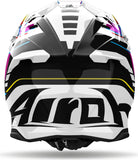 Off-Road Motorcycle Helmet Airoh Twist 3 - Tw3R38 Thermoplastic Hrt Gloss Rainbow Size S