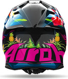 Off-Road Motorcycle Helmet Airoh Twist 3 - Tw3Tam35 Thermoplastic Hrt Gloss Amazonia Size Xxl