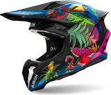 Off-Road Motorcycle Helmet Airoh Twist 3 - Tw3Tam35 Thermoplastic Hrt Gloss Amazonia Size Xxl