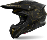 Off-Road Motorcycle Helmet Airoh Twist 3 - Tw3Tit35 Thermoplastic Hrt Matte Titanium Size M