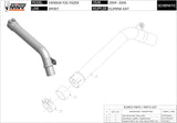 Non-Catalytic Connector Pipe - Mivv Compatible With Yamaha Fz-6 (2007-2011)