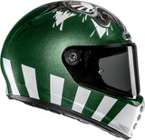 Full-Face Motorcycle Helmet Hjc V10 Advanced Fiberglass Composite Mc4 Crania Size 10 Xl