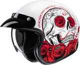 Urban Motorcycle Helmet Hjc V31 Advanced Fiberglass Composite Mc1 Desto Size 10 Xl