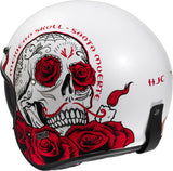 Urban Motorcycle Helmet Hjc V31 Advanced Fiberglass Composite Mc1 Desto Size 10 Xl