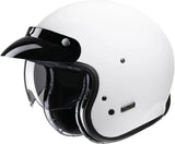 Urban Motorcycle Helmet Hjc V31 Advanced Fiberglass Composite White Size 07 S