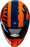 Full-Face Motorcycle Helmet Hjc V60 Advanced Fiberglass Composite Mc27 Flame Size 11 Xxl
