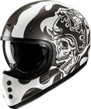 Full-Face Motorcycle Helmet Hjc V60 Advanced Fiberglass Composite Mc5 Flame Size 09 L