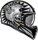 Full-Face Motorcycle Helmet Hjc V60 Advanced Fiberglass Composite Mc9 Flame Size 09 L