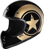Full-Face Motorcycle Helmet Hjc V60 Advanced Fiberglass Composite Mc9 Nyx Size 08 M