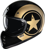 Full-Face Motorcycle Helmet Hjc V60 Advanced Fiberglass Composite Mc9 Nyx Size 11 Xxl