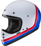 Full-Face Motorcycle Helmet Hjc V60 Advanced Fiberglass Composite Mc21 Scoby Size 08 M