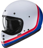 Full-Face Motorcycle Helmet Hjc V60 Advanced Fiberglass Composite Mc21 Scoby Size 07 S