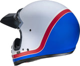 Full-Face Motorcycle Helmet Hjc V60 Advanced Fiberglass Composite Mc21 Scoby Size 11 Xxl